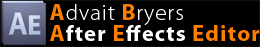 after effects editor